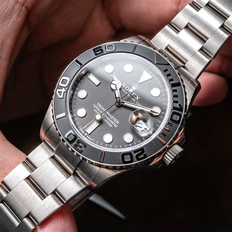 rolex yacht master black gold price|rolex titanium yacht master for sale.